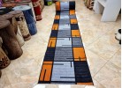 Мокетена пътека ERIKA 8010 grey/orange